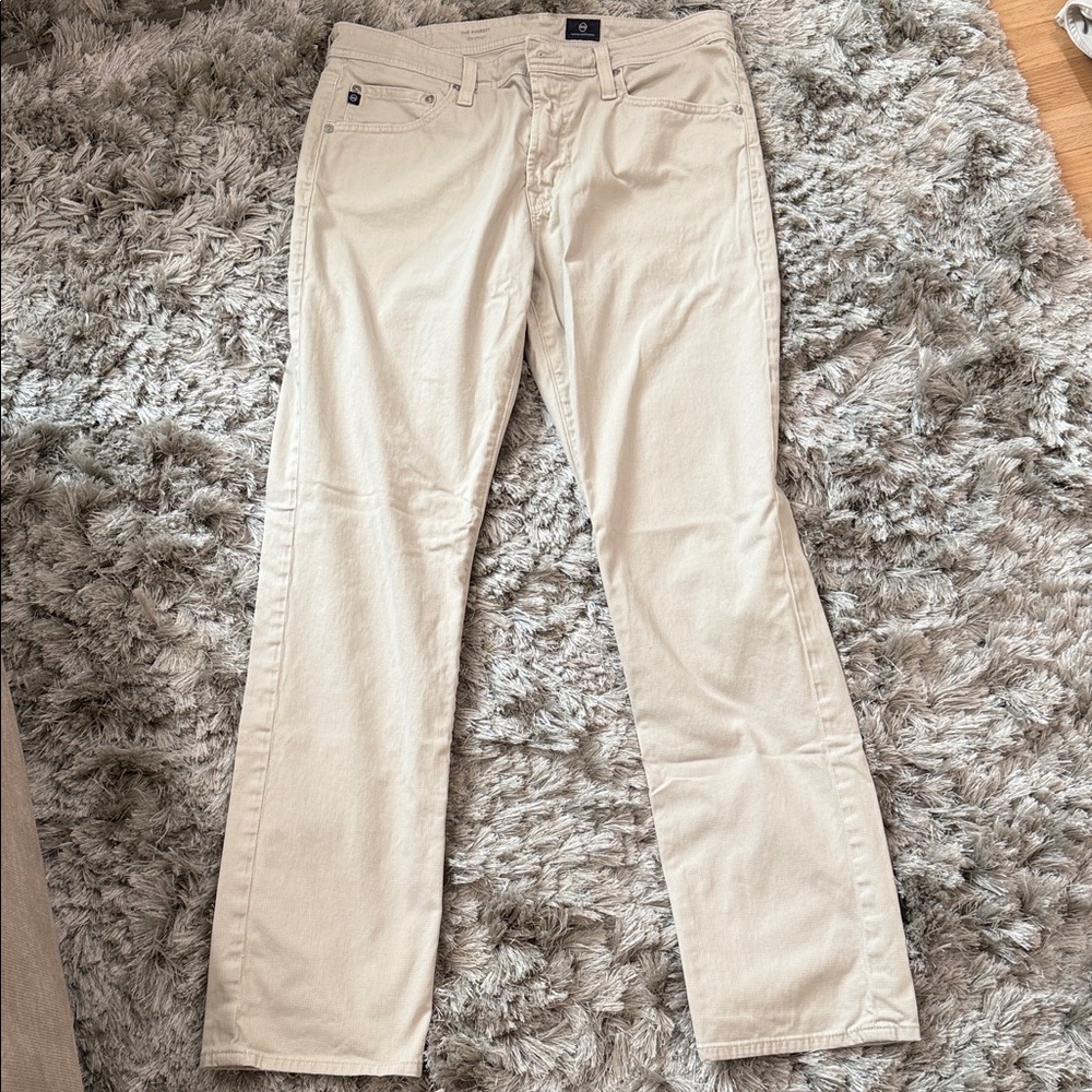 Ag Adriano Goldschmied Light Tan Jeans
